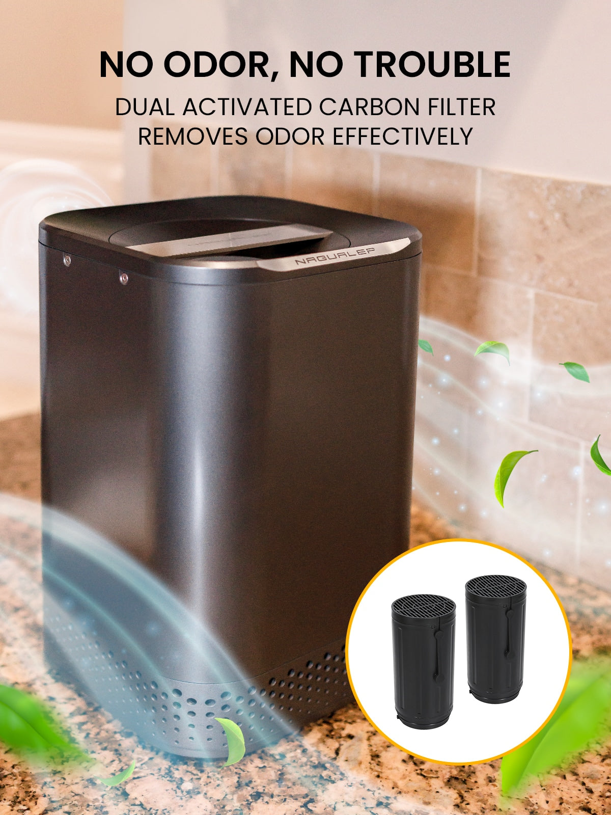 NAGUALEP NA2 Kitchen Smart Electric Composter